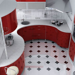 Кухонный гарнитур для маленькой кухни